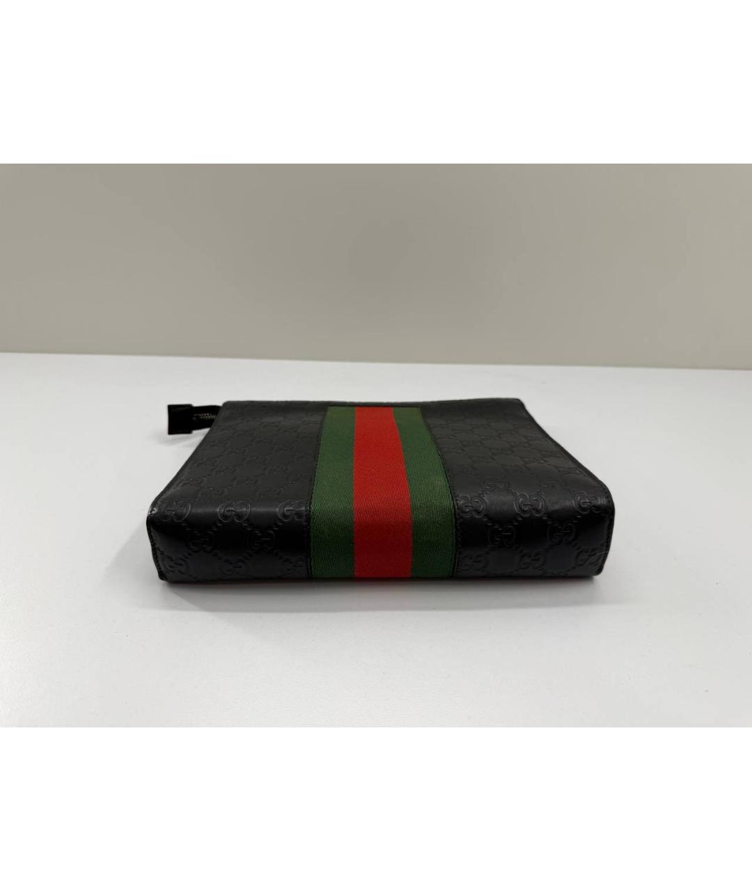 GUCCI Черная кожаная папка для документов, фото 4