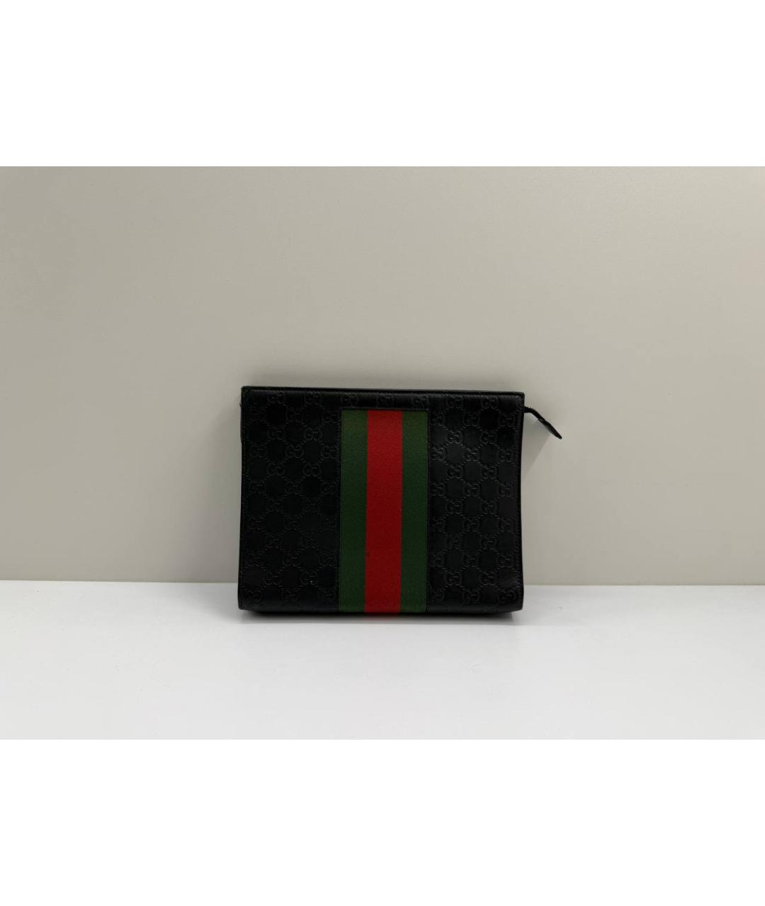 GUCCI Черная кожаная папка для документов, фото 6