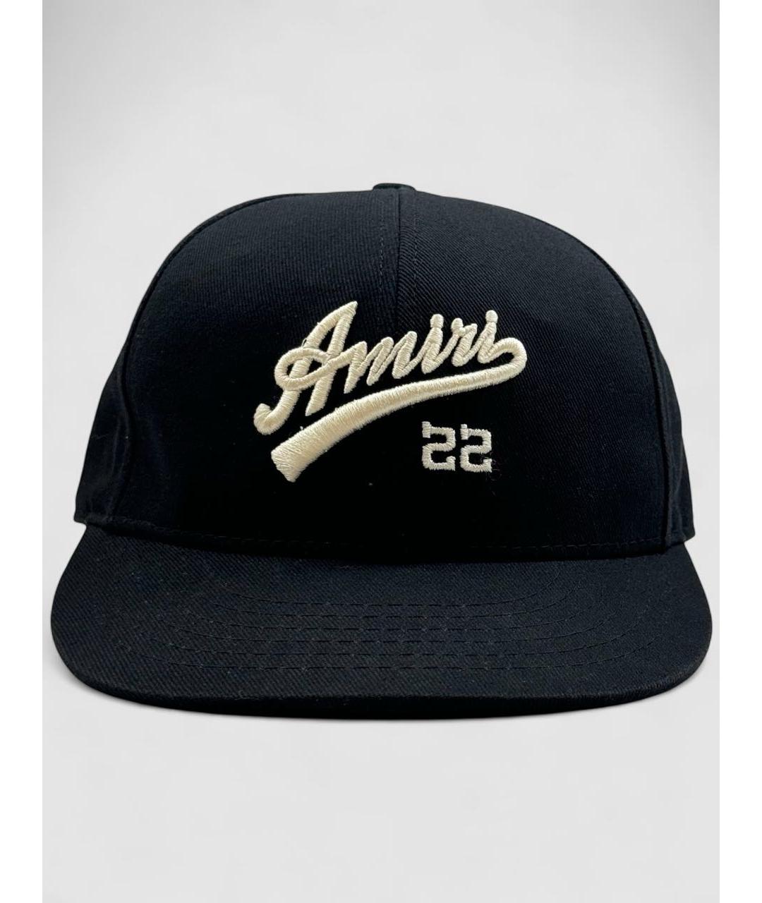 AMIRI Черная хлопковая кепка/бейсболка, фото 4