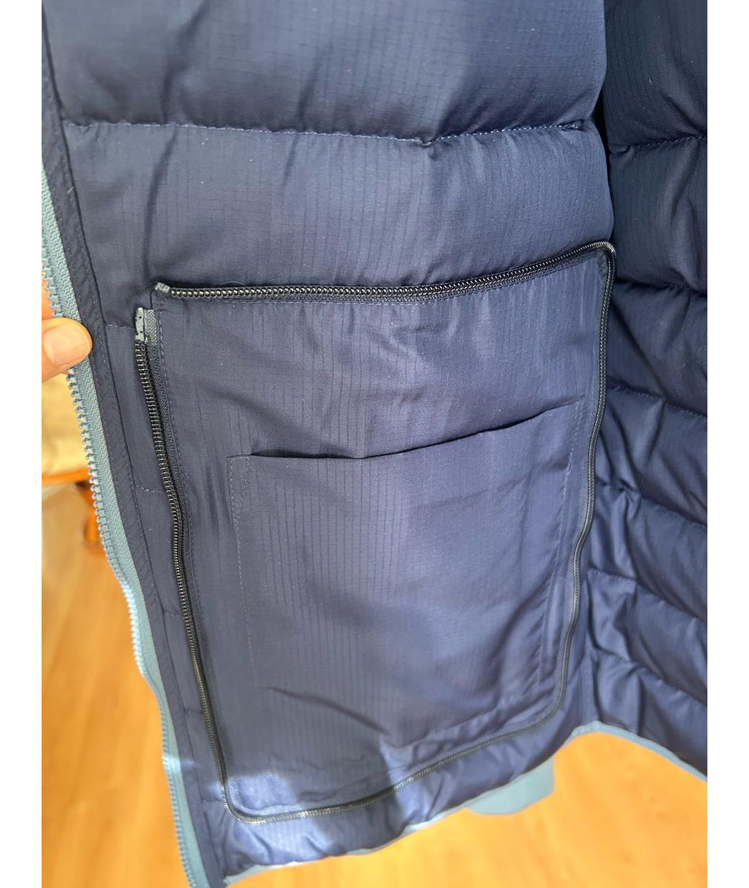 KENZO Голубая синтетическая куртка, фото 4