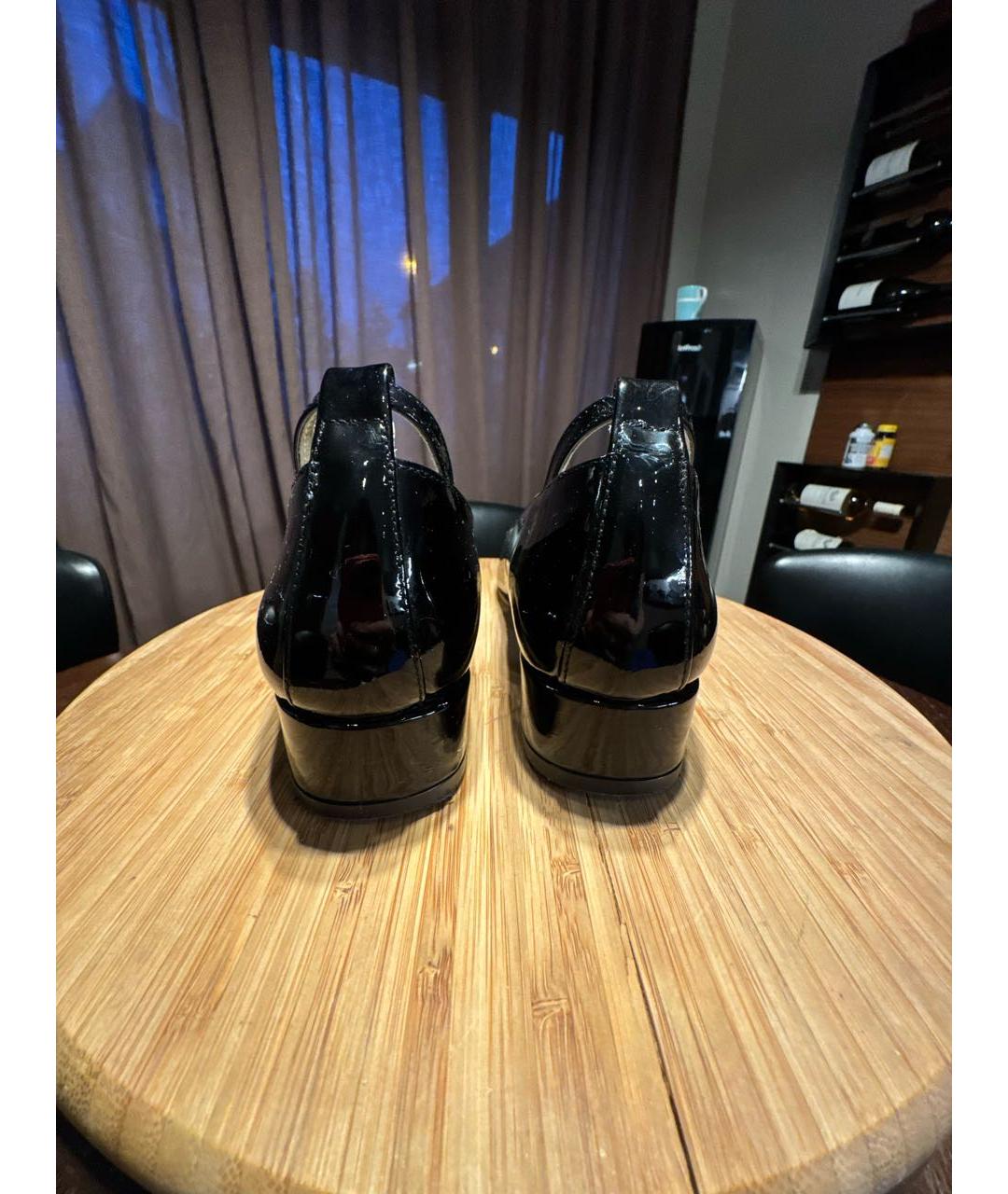 BONPOINT Черные туфли из лакированной кожи, фото 2