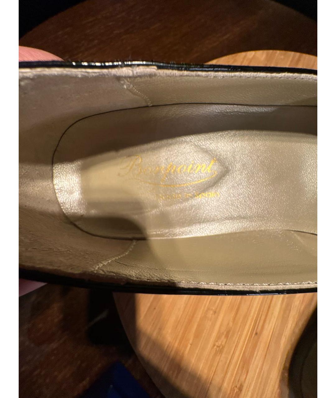 BONPOINT Черные туфли из лакированной кожи, фото 5