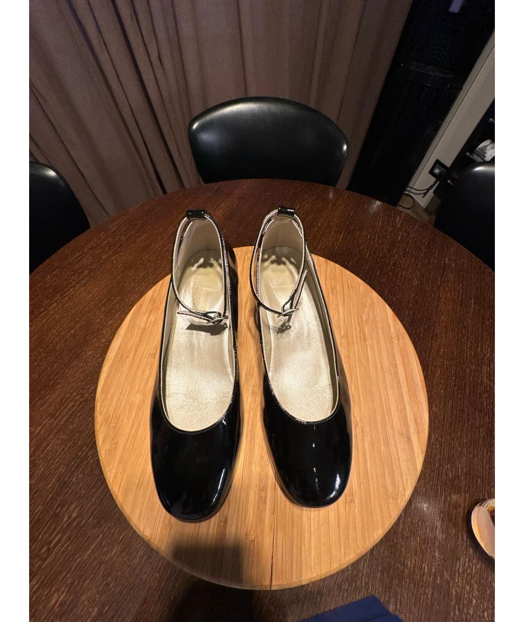 BONPOINT Черные туфли из лакированной кожи, фото 8