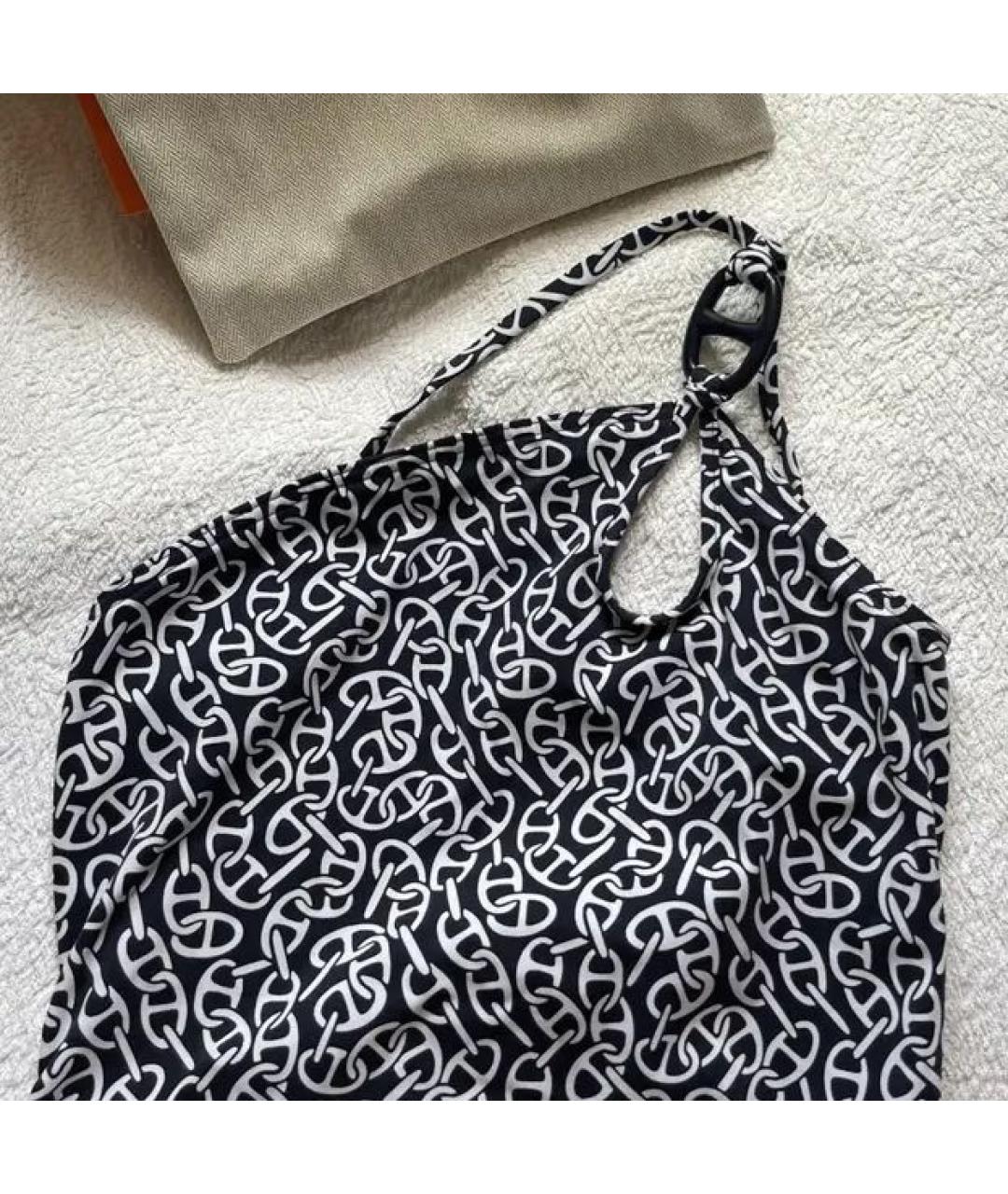 HERMES Черный купальник, фото 2