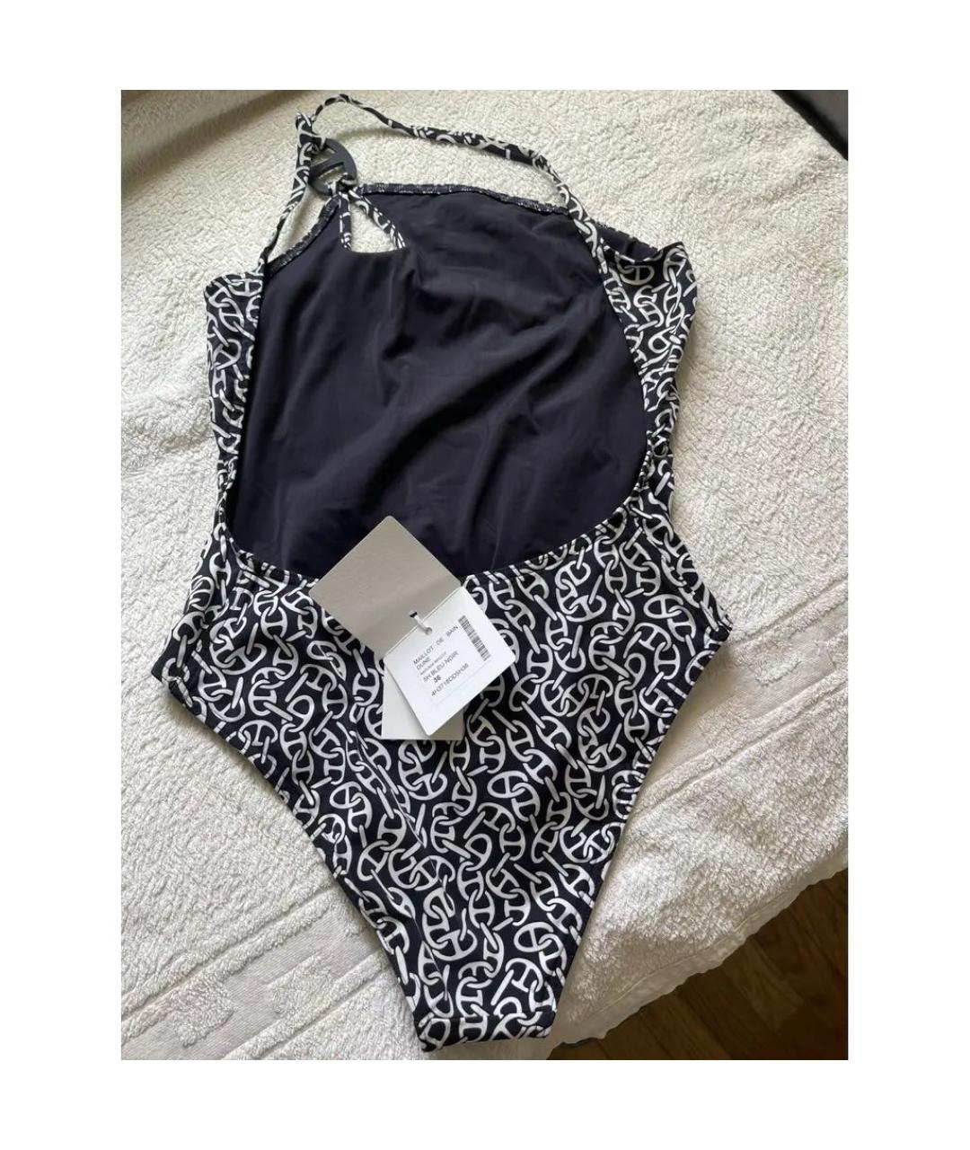 HERMES Черный купальник, фото 5