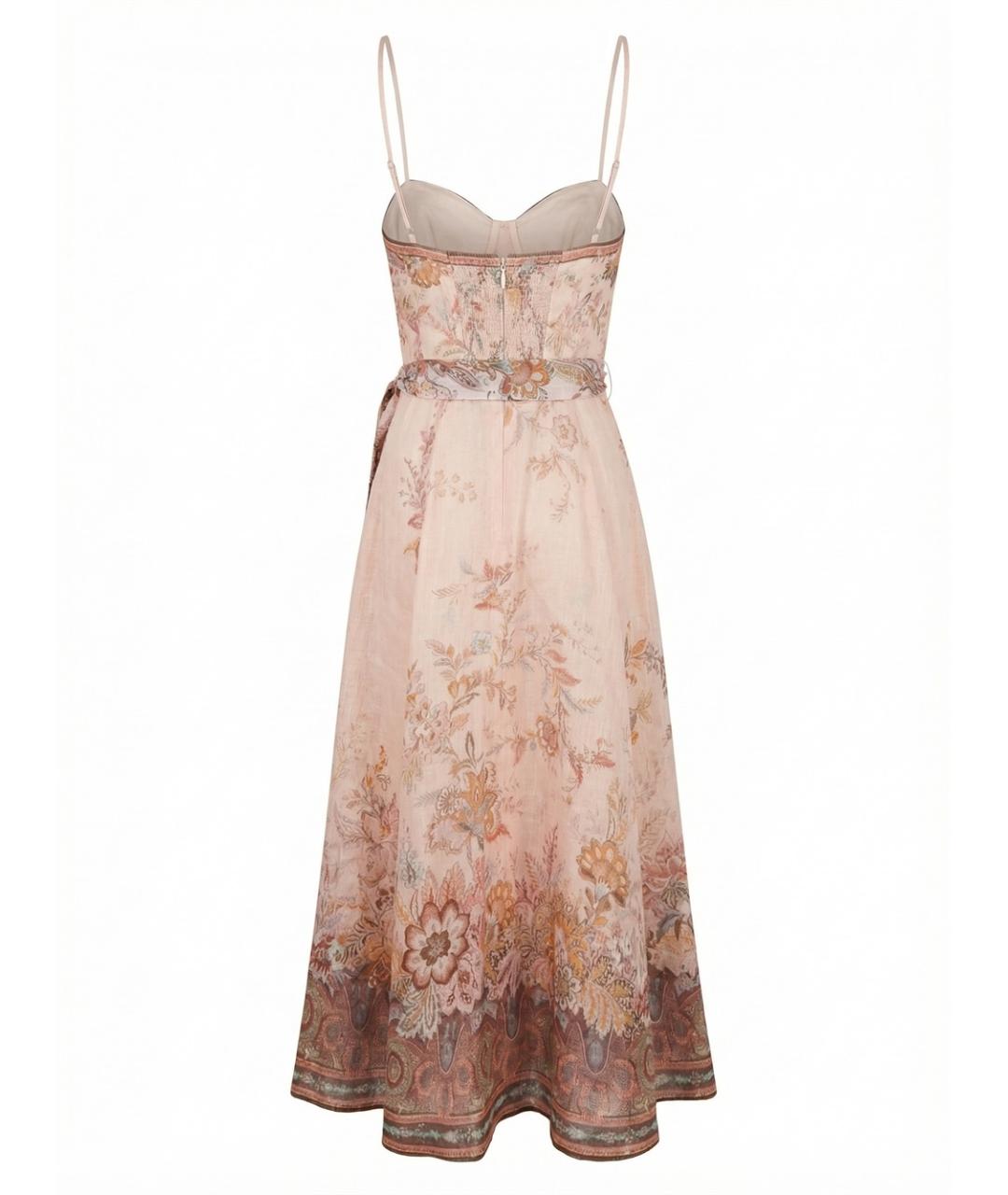 ZIMMERMANN Льняное повседневное платье, фото 2