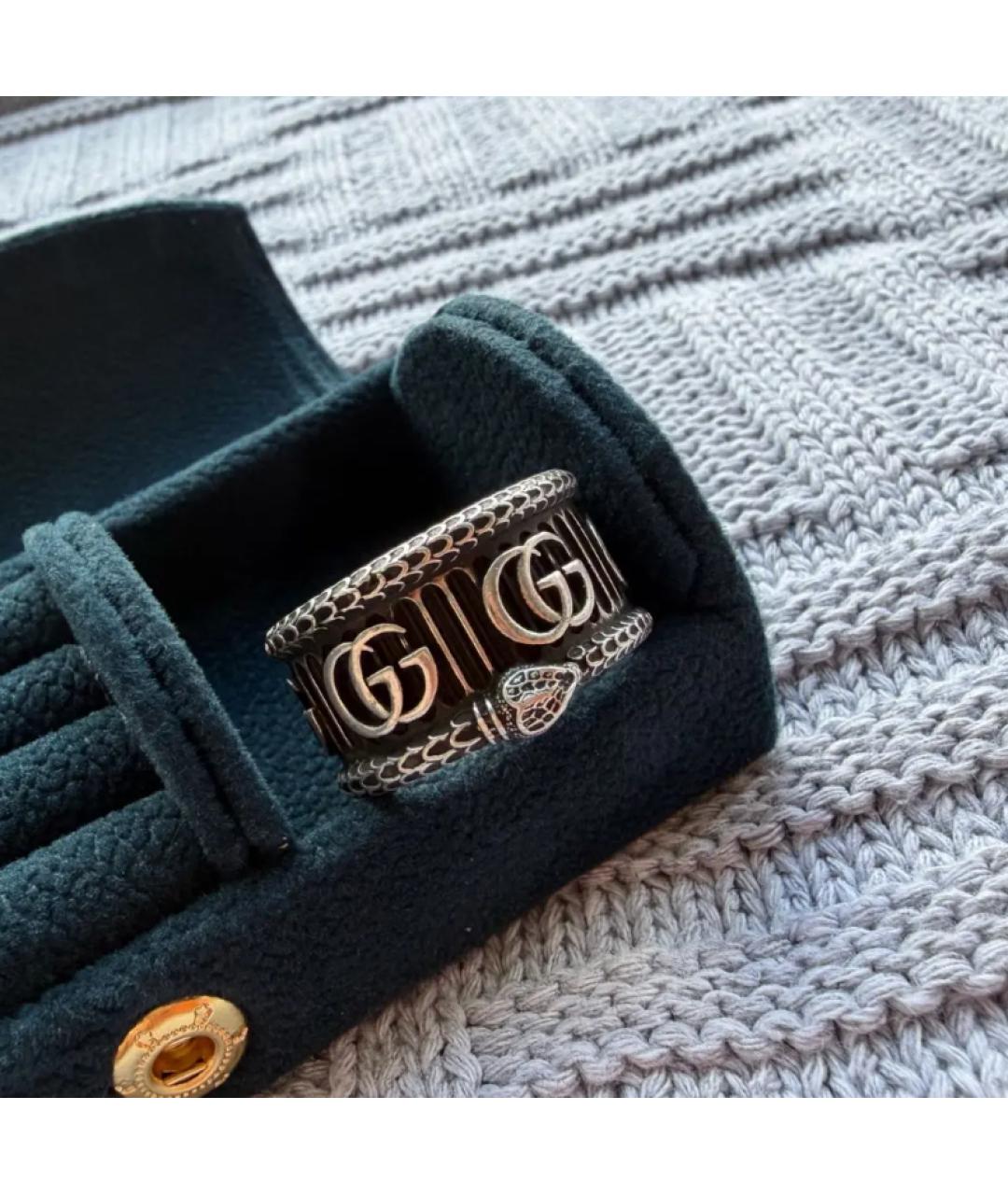 GUCCI Серебряное серебряное кольцо, фото 4