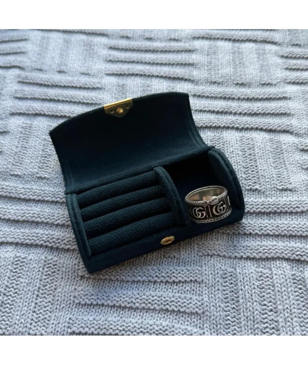 GUCCI Серебряное серебряное кольцо, фото 2