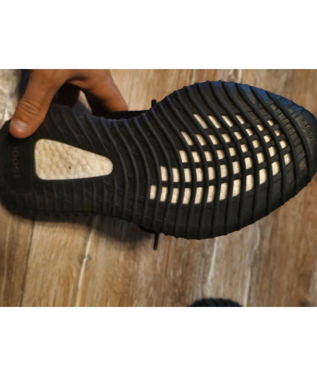 ADIDAS YEEZY Черные текстильные кроссовки, фото 6