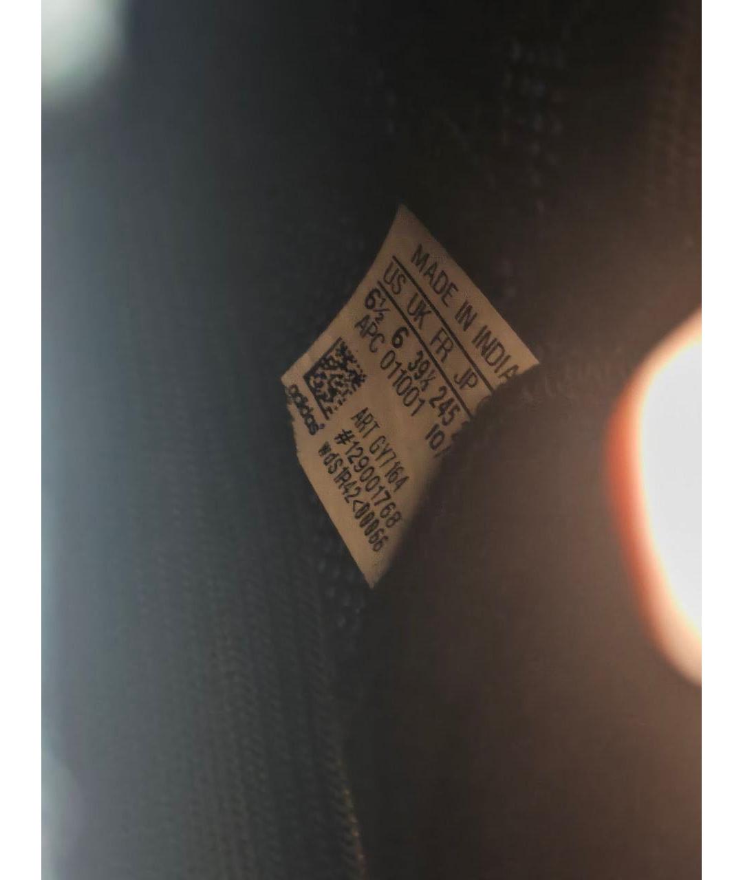 ADIDAS YEEZY Черные текстильные кроссовки, фото 5