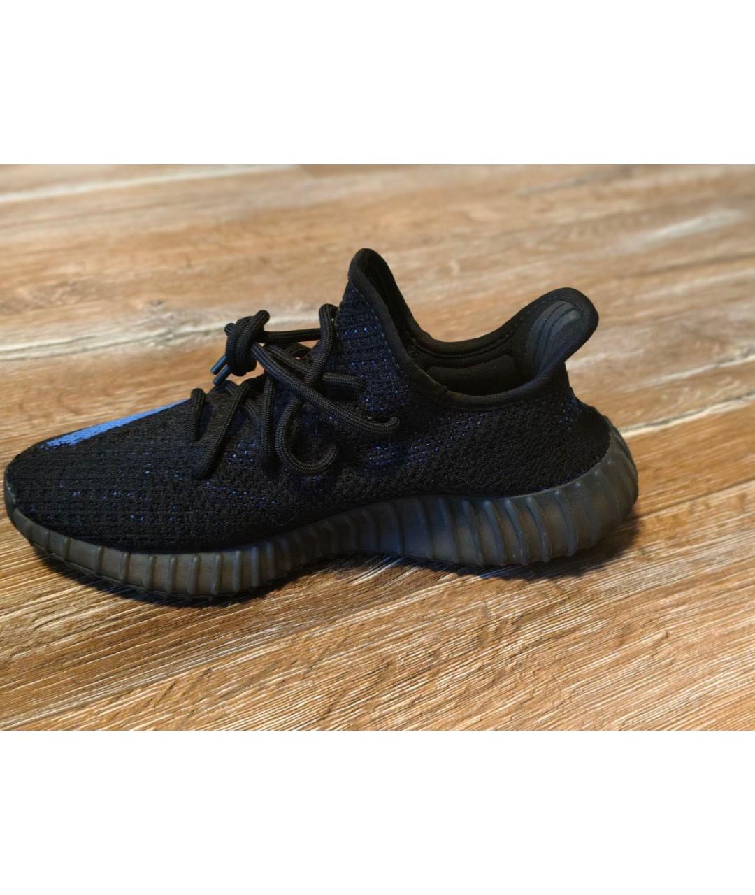 ADIDAS YEEZY Черные текстильные кроссовки, фото 4