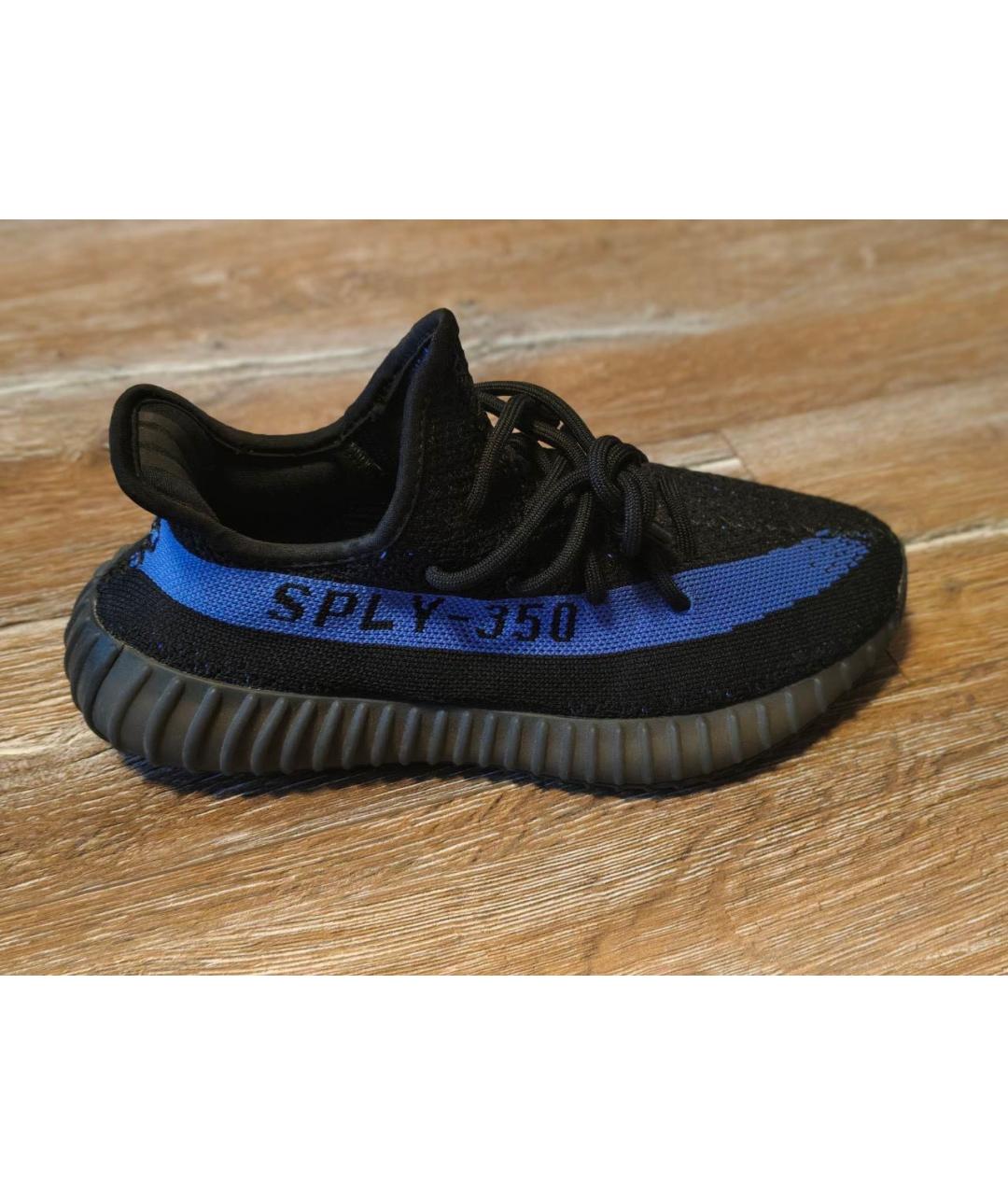 ADIDAS YEEZY Черные текстильные кроссовки, фото 7