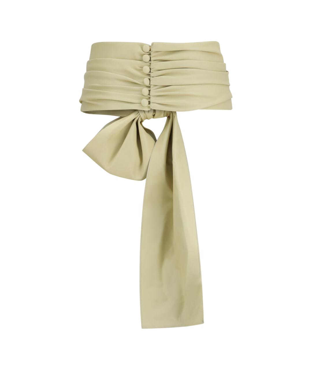 CHLOE Бежевый кожаный ремень, фото 2