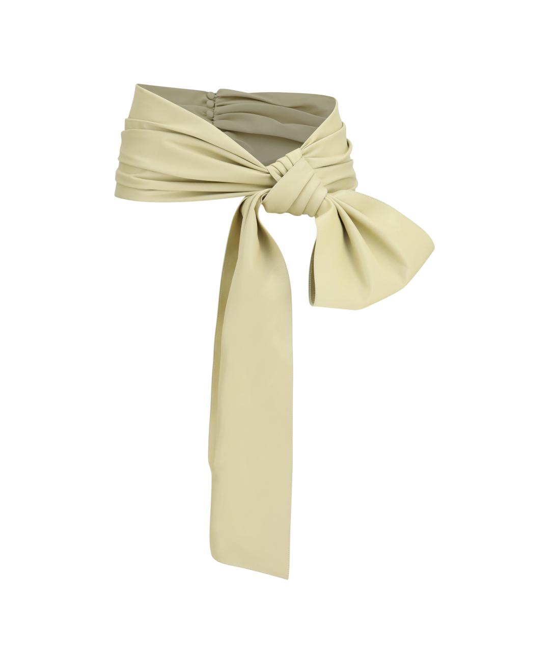 CHLOE Бежевый кожаный ремень, фото 1