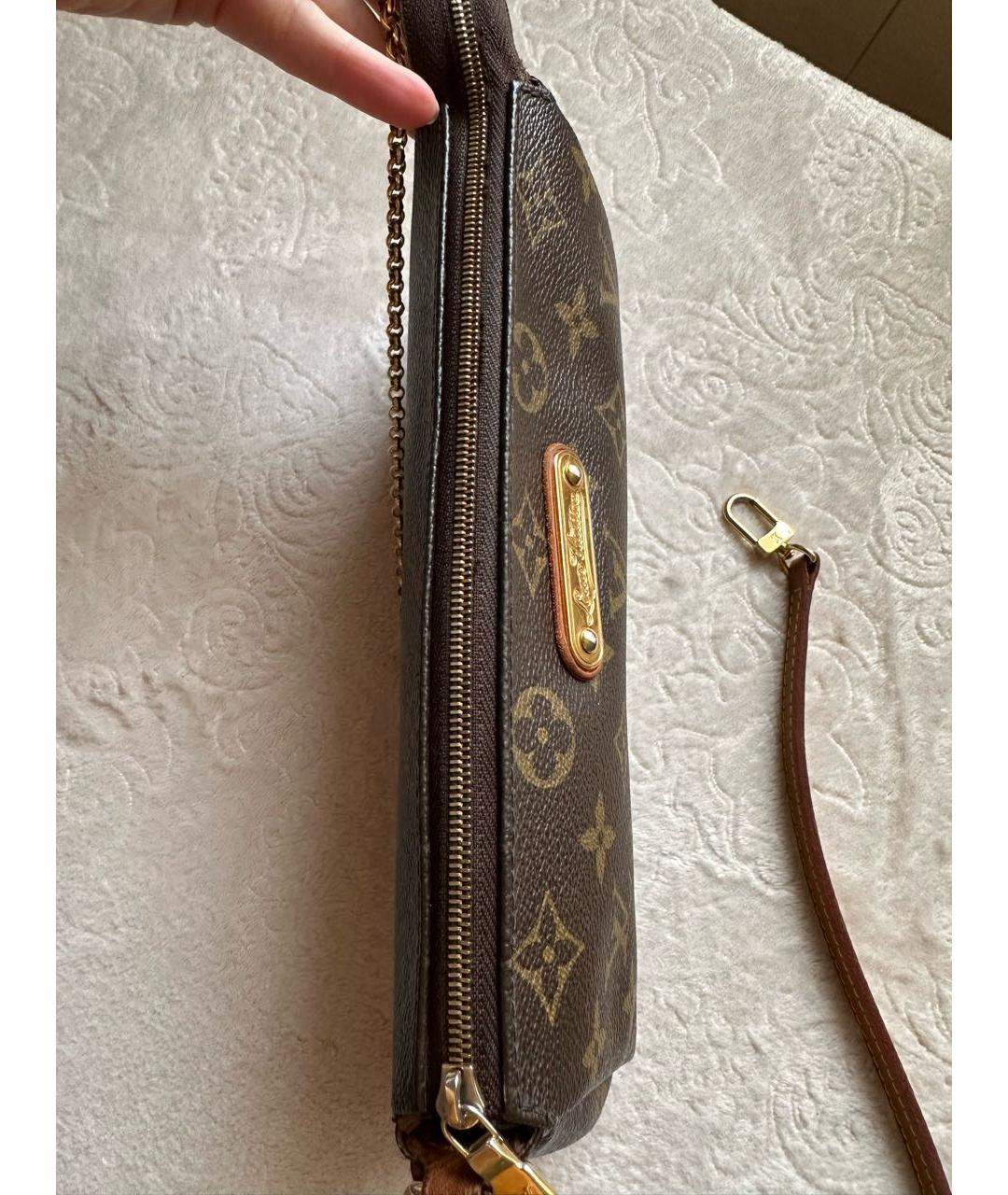 LOUIS VUITTON Коричневая сумка через плечо, фото 5