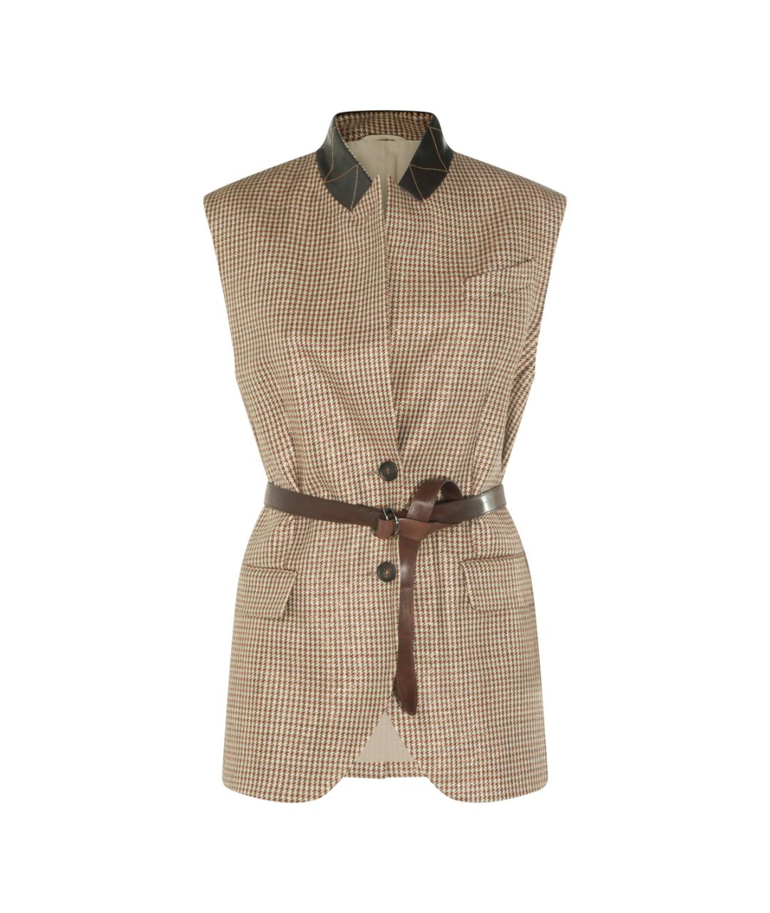 BRUNELLO CUCINELLI Мульти шерстяной жакет/пиджак, фото 1