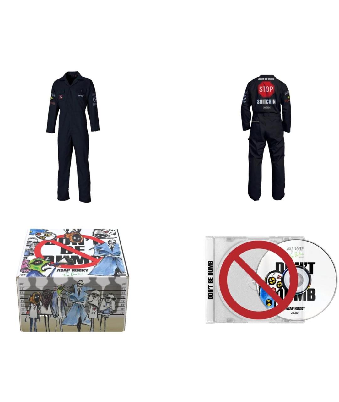 AWGE Темно-синий полиэстеровый комбинезон, фото 3