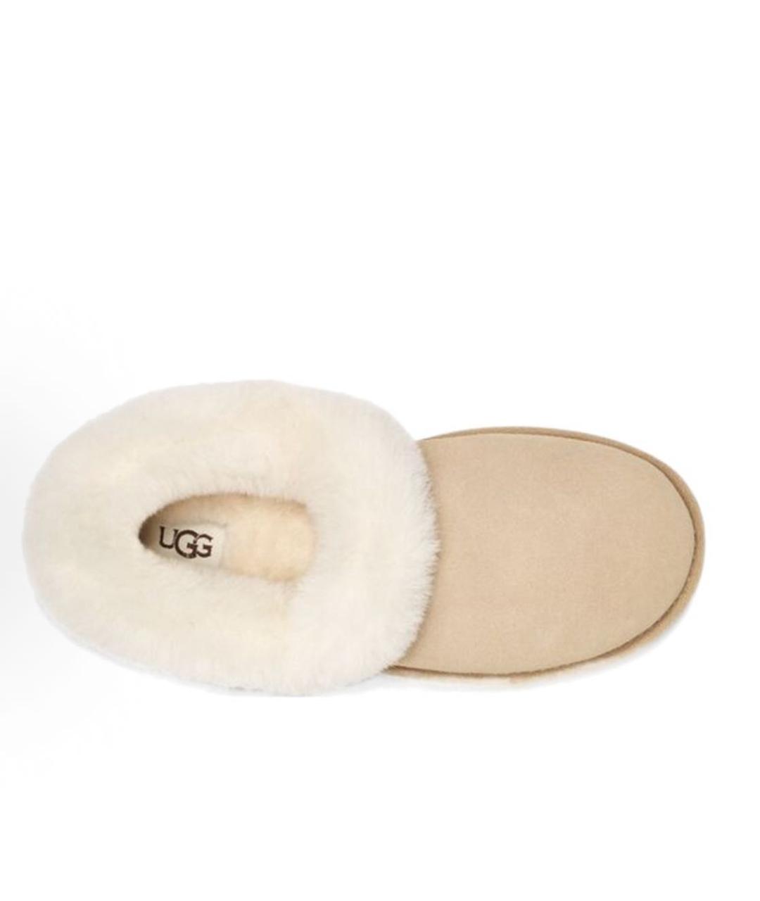 UGG AUSTRALIA Бежевые замшевые ботинки, фото 3