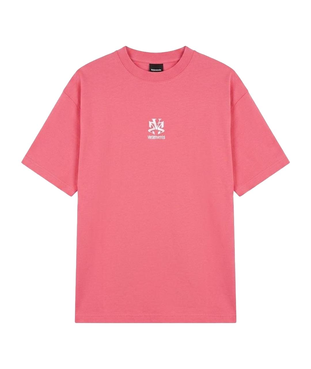 VETEMENTS Хлопковая футболка, фото 1