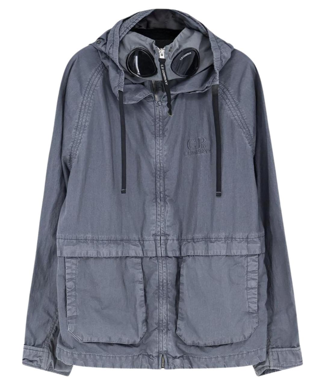 CP COMPANY Серая хлопковая куртка, фото 1