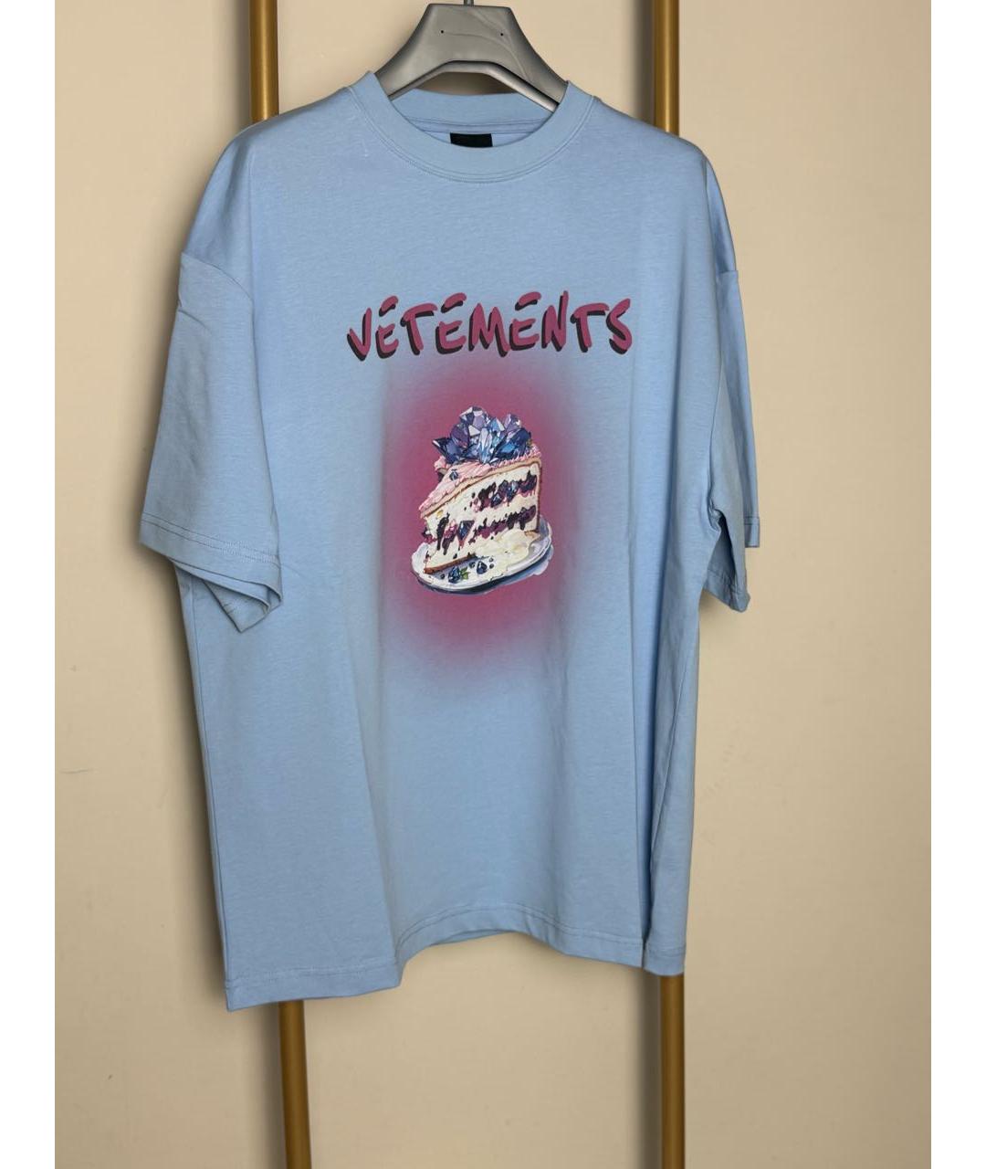 VETEMENTS Хлопковая футболка, фото 7