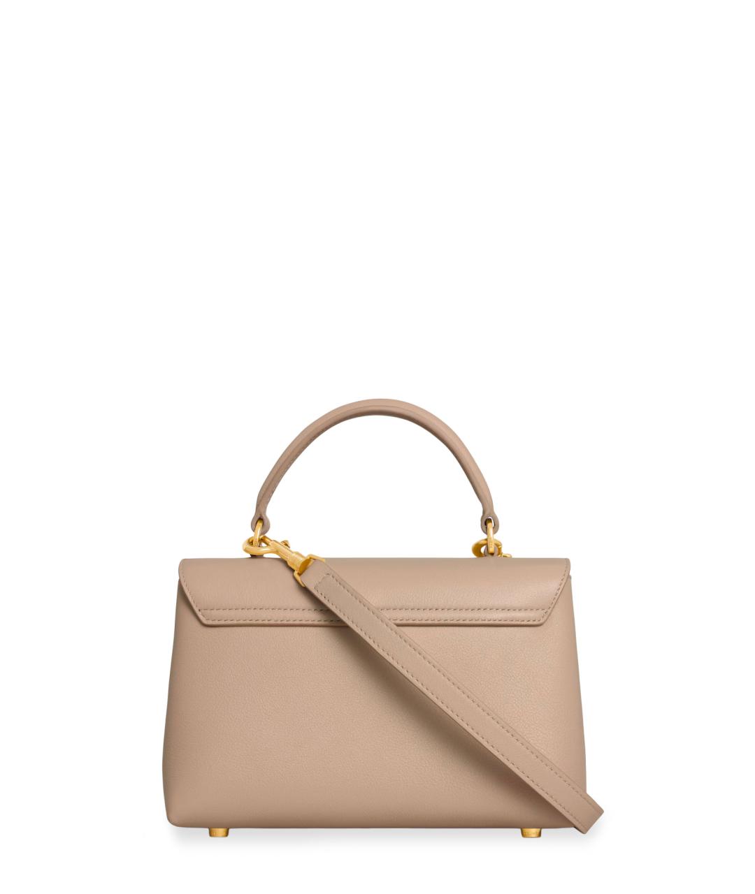 CELINE Бежевая кожаная сумка тоут, фото 2