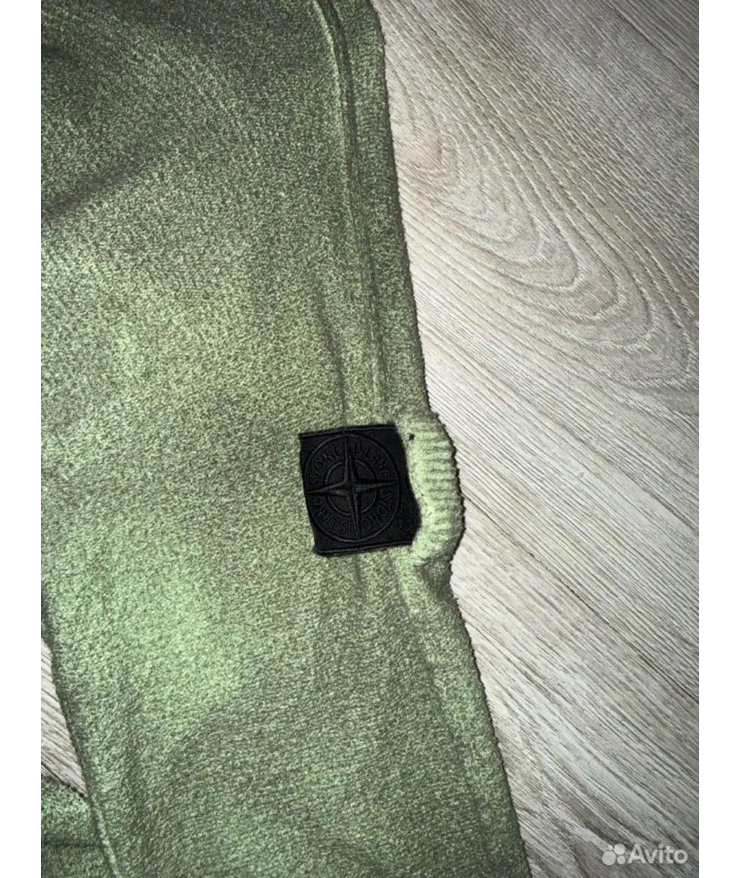 STONE ISLAND SHADOW PROJECT Зеленый хлопковый джемпер / свитер, фото 3