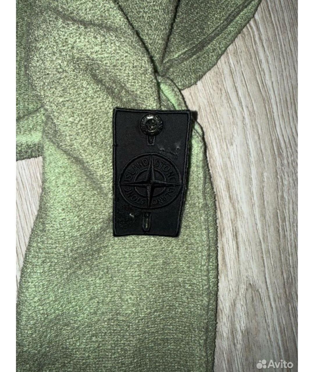 STONE ISLAND SHADOW PROJECT Зеленый хлопковый джемпер / свитер, фото 5
