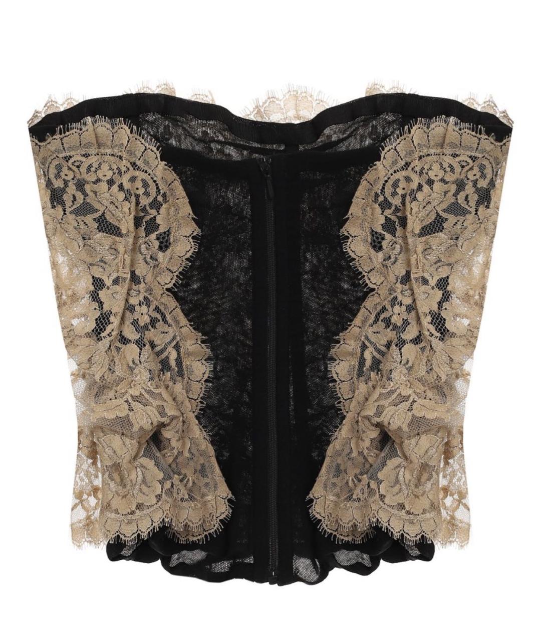 DOLCE&GABBANA Черный корсет, фото 3