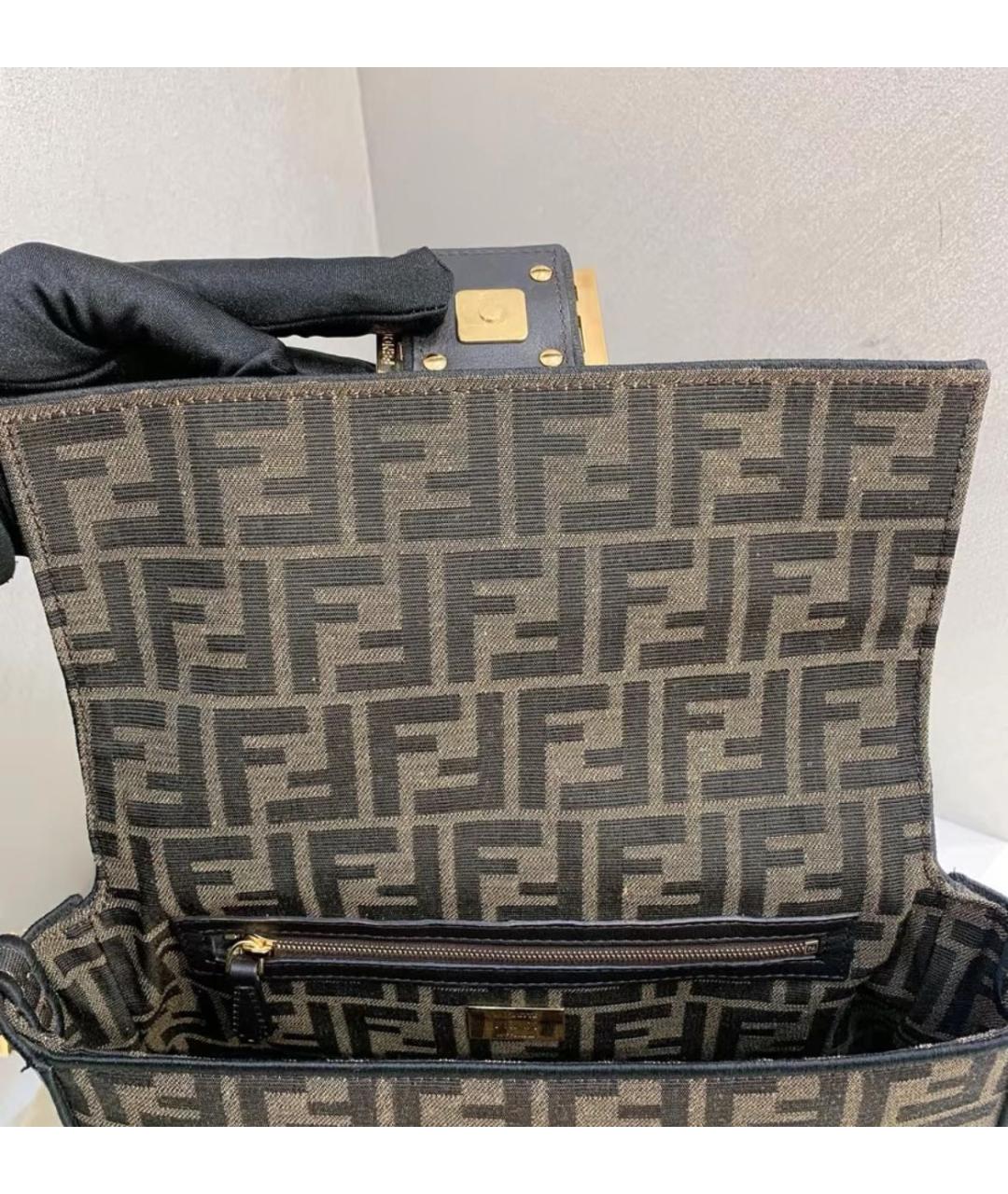 FENDI Коричневая сумка через плечо, фото 6