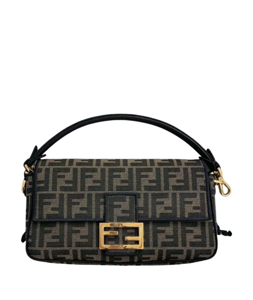 FENDI Коричневая сумка через плечо, фото 1