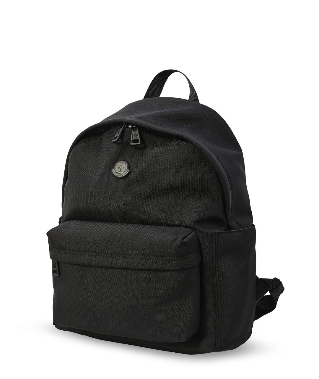 MONCLER Черный тканевый рюкзак, фото 3