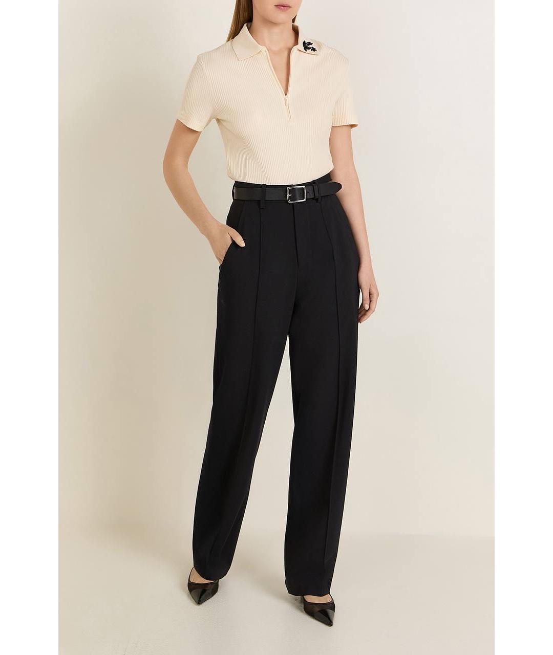 MONCLER Белая хлопковая футболка, фото 2