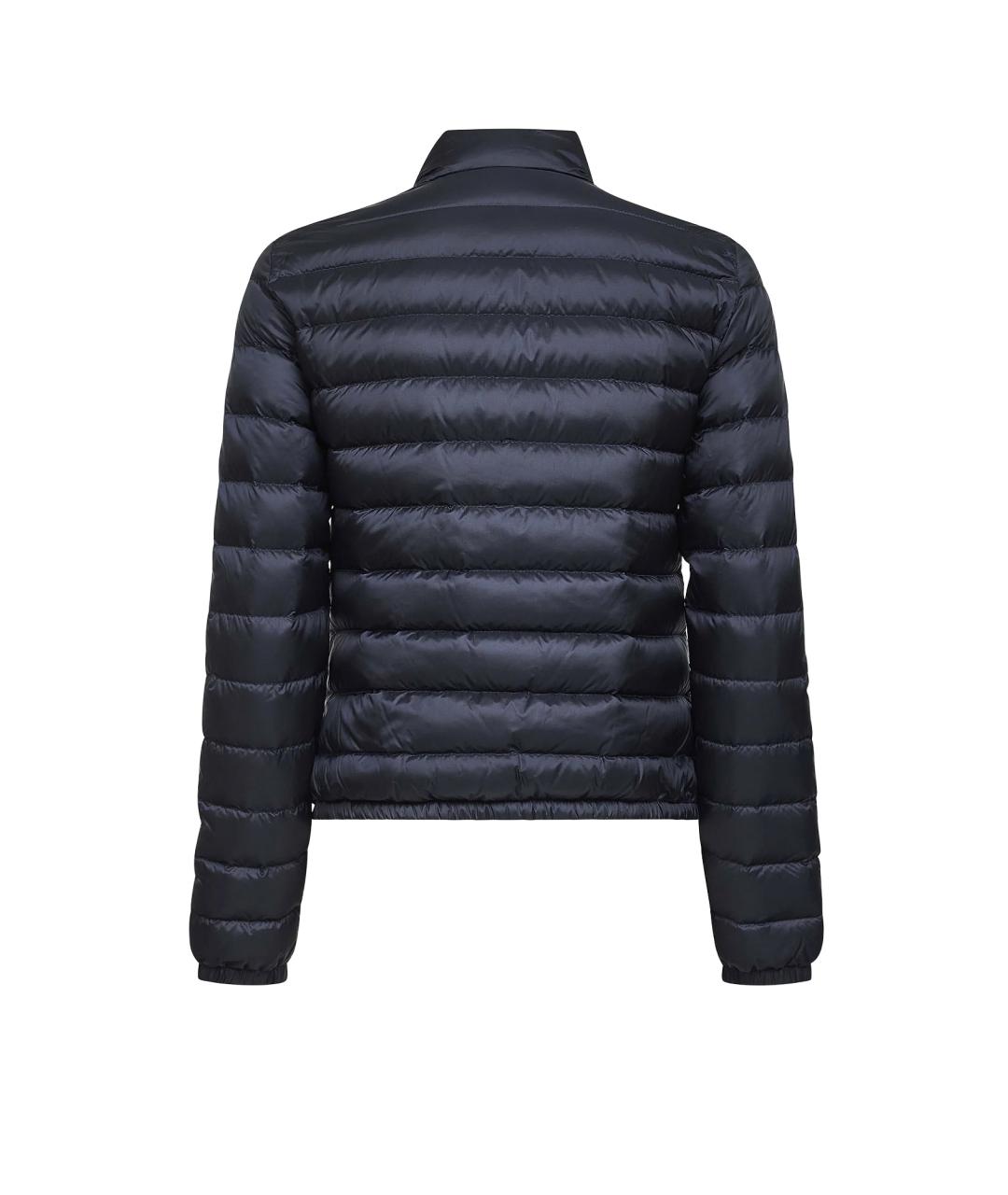 MONCLER Синий полиамидовый пуховик, фото 2