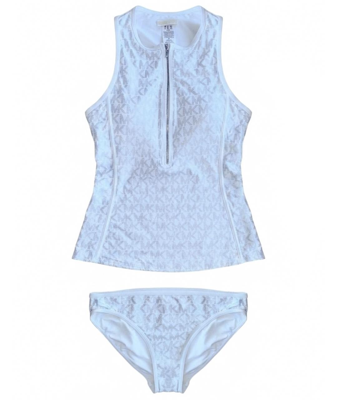 MICHAEL KORS Белый полиэстеровый купальник, фото 1