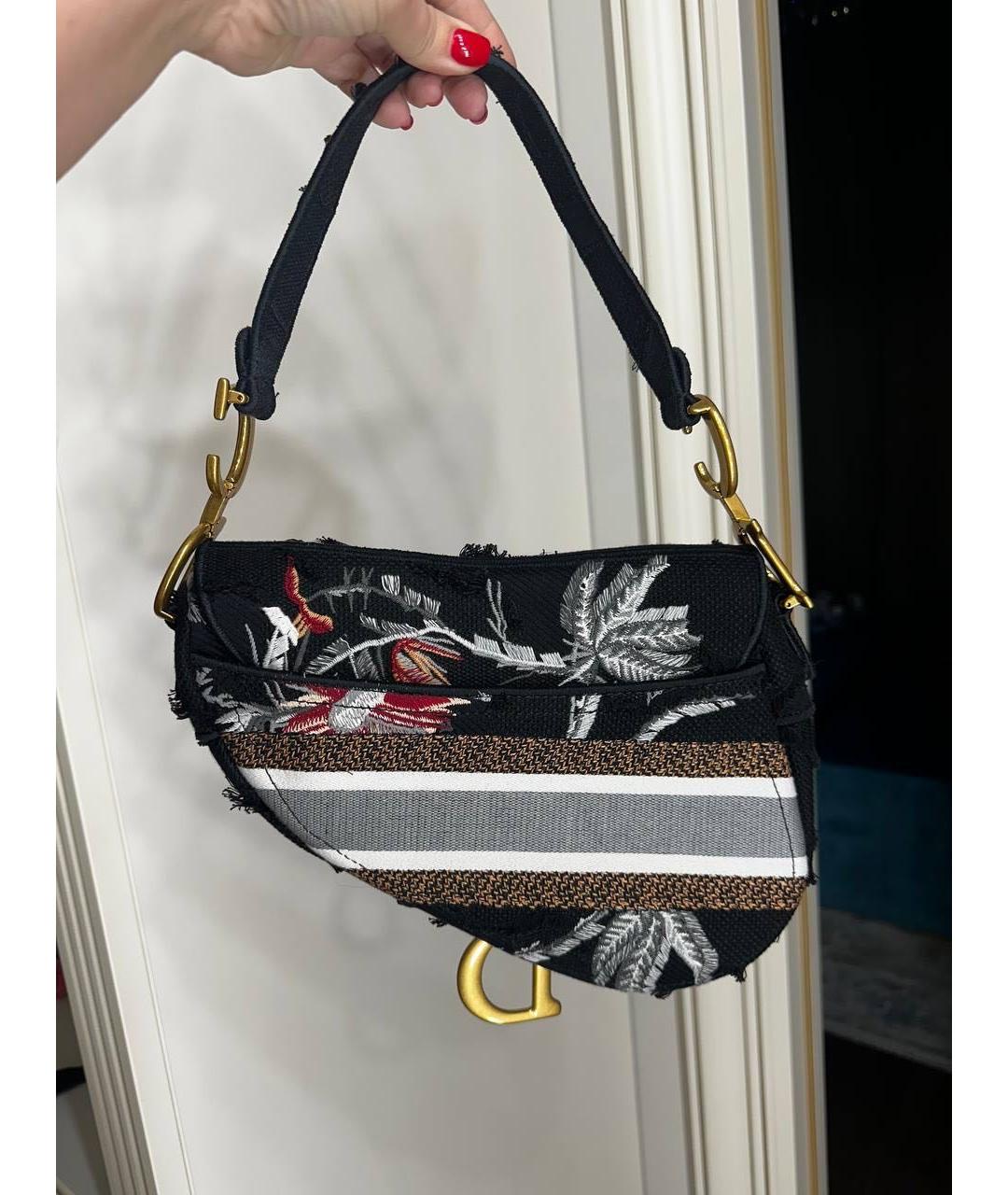 CHRISTIAN DIOR Черная сумка с короткими ручками, фото 4