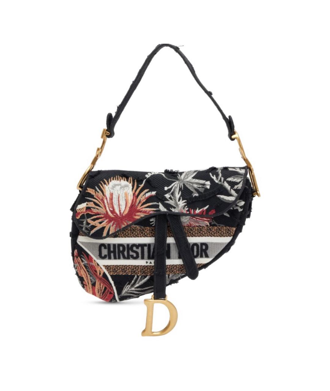 CHRISTIAN DIOR Черная сумка с короткими ручками, фото 6