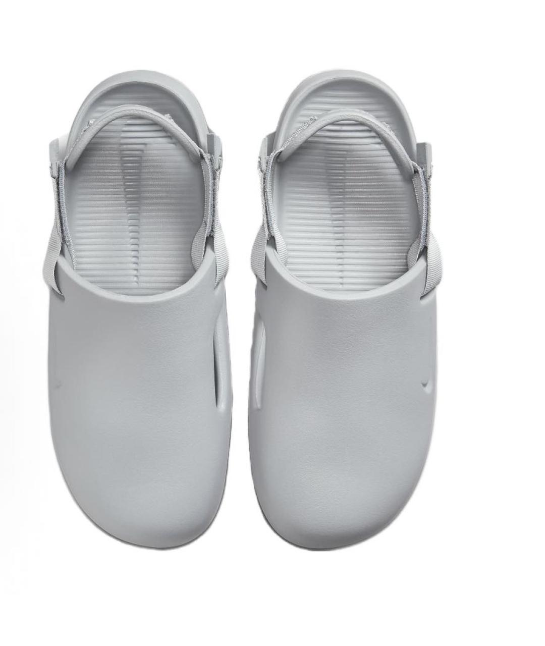 NIKE Серые шлепанцы, фото 3