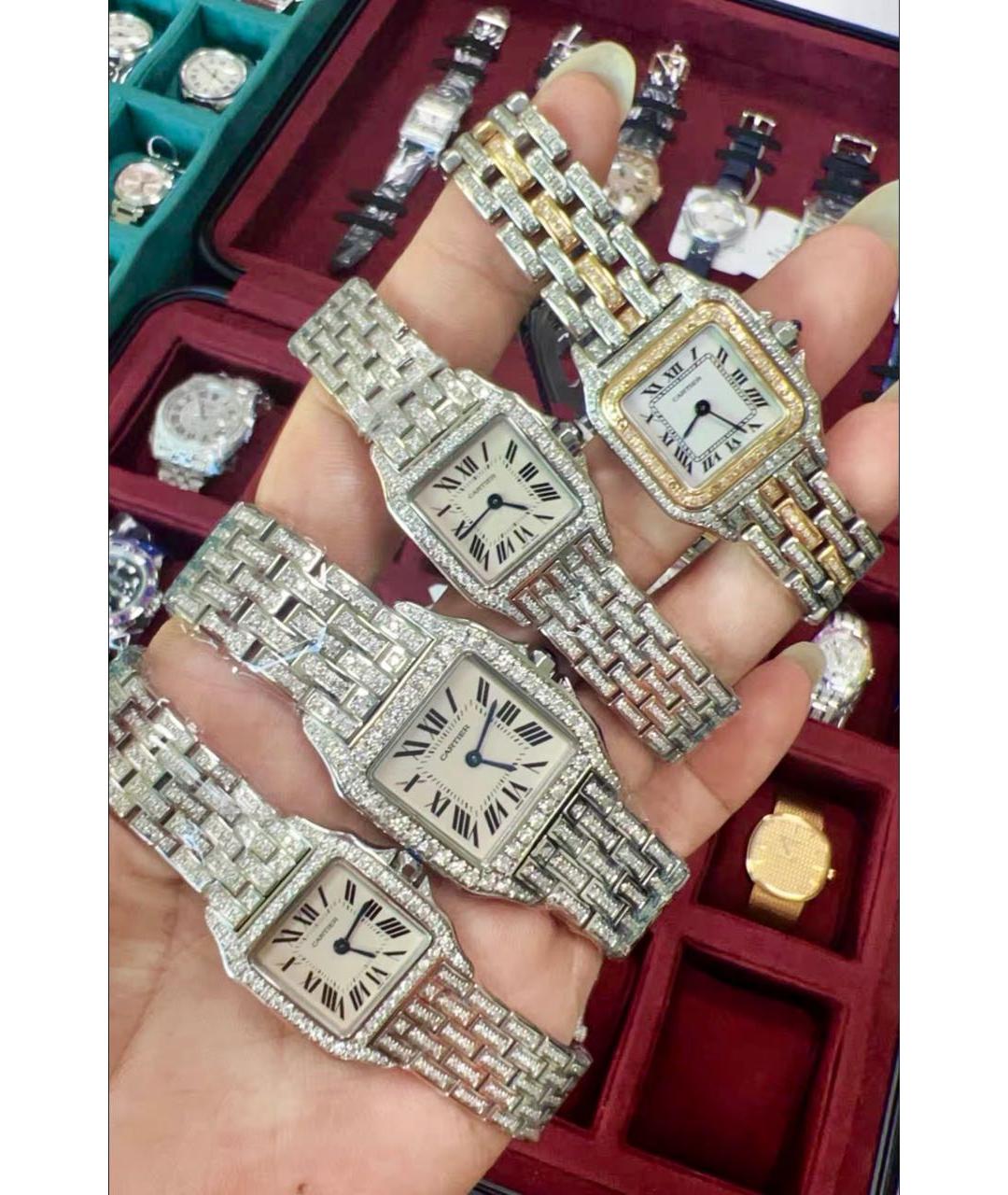 CARTIER Серебряные металлические часы, фото 5