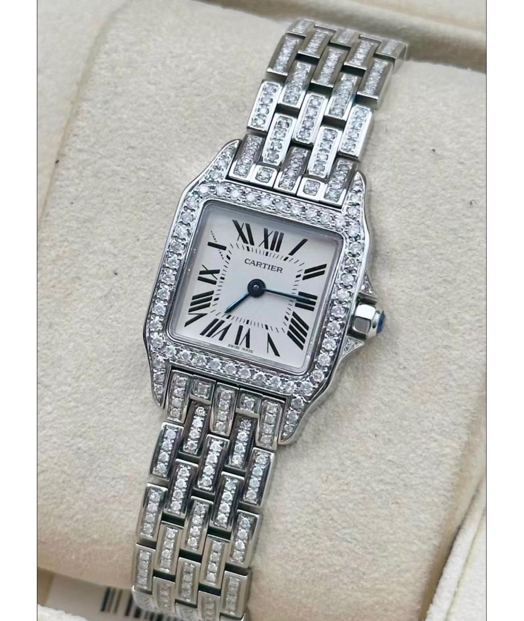 CARTIER Серебряные металлические часы, фото 2