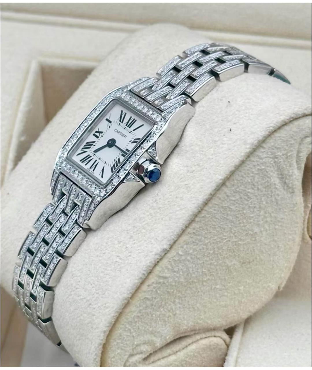 CARTIER Серебряные металлические часы, фото 3