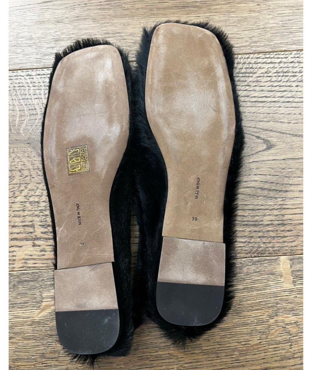 THE ROW Черные балетки, фото 3