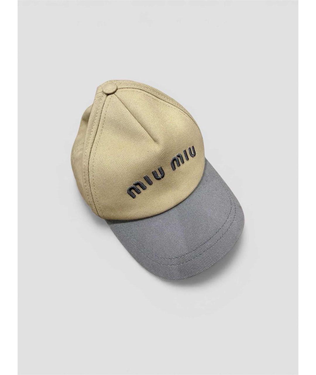 MIU MIU Мульти хлопковая кепка, фото 9