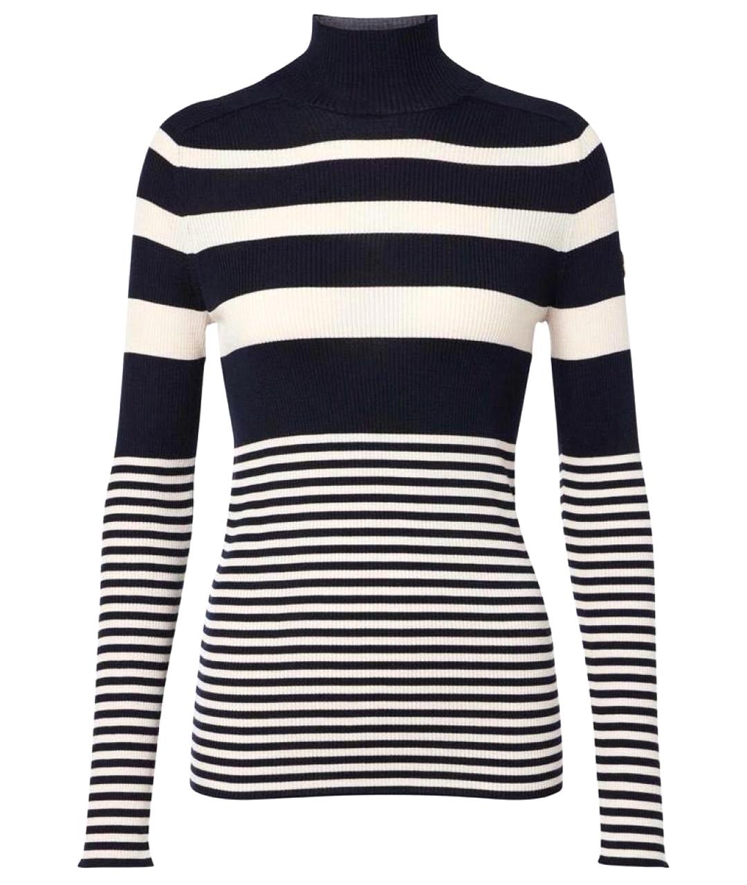 MONCLER Черная шерстяная водолазка, фото 1