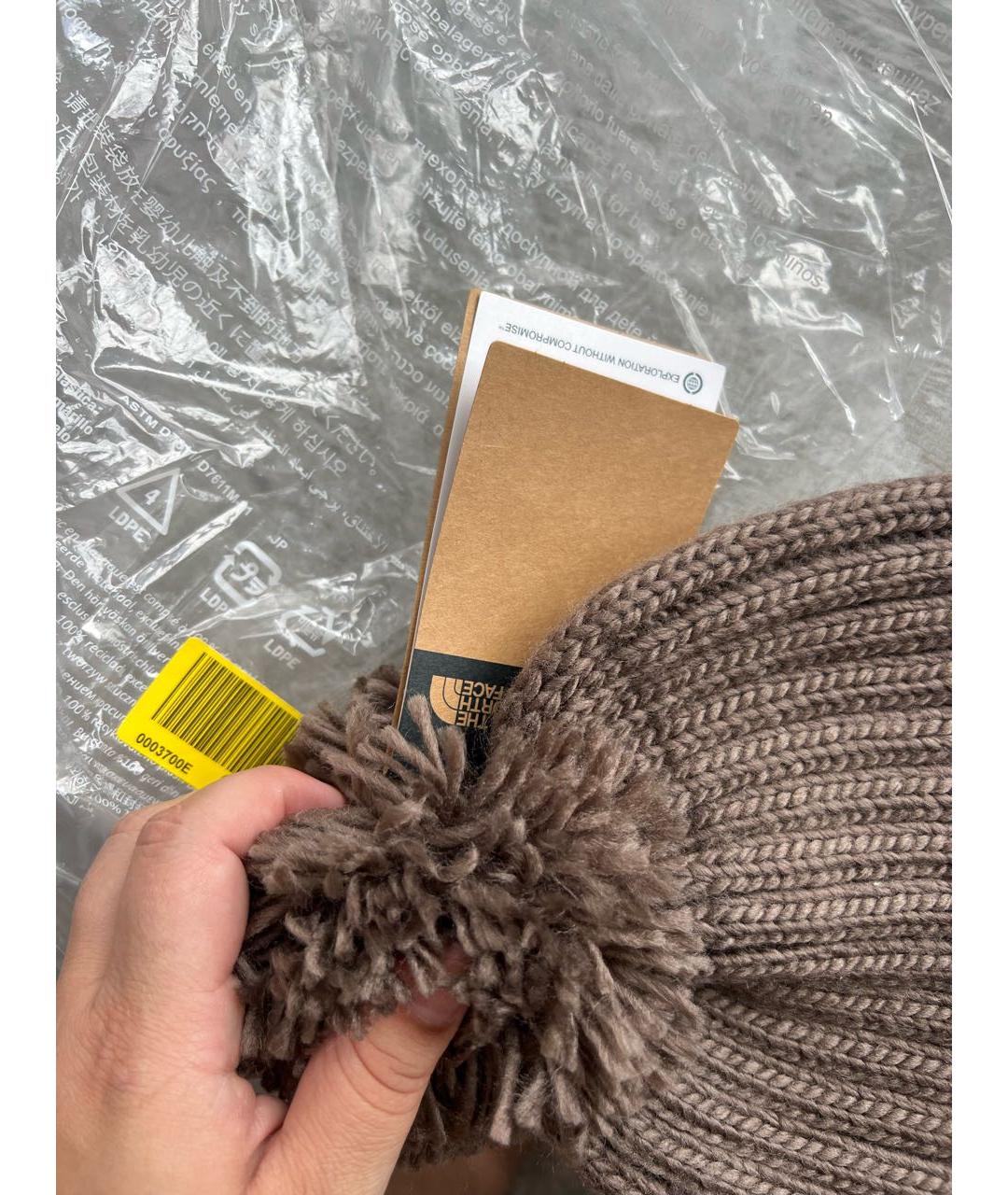 THE NORTH FACE Коричневая шапка, фото 5