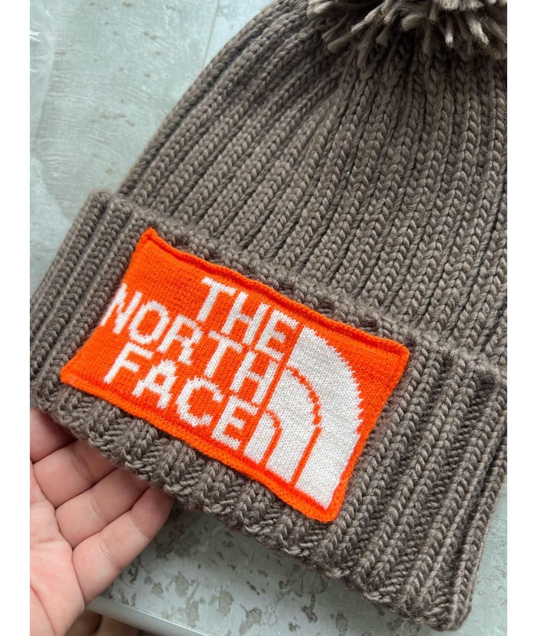 THE NORTH FACE Коричневая шапка, фото 3