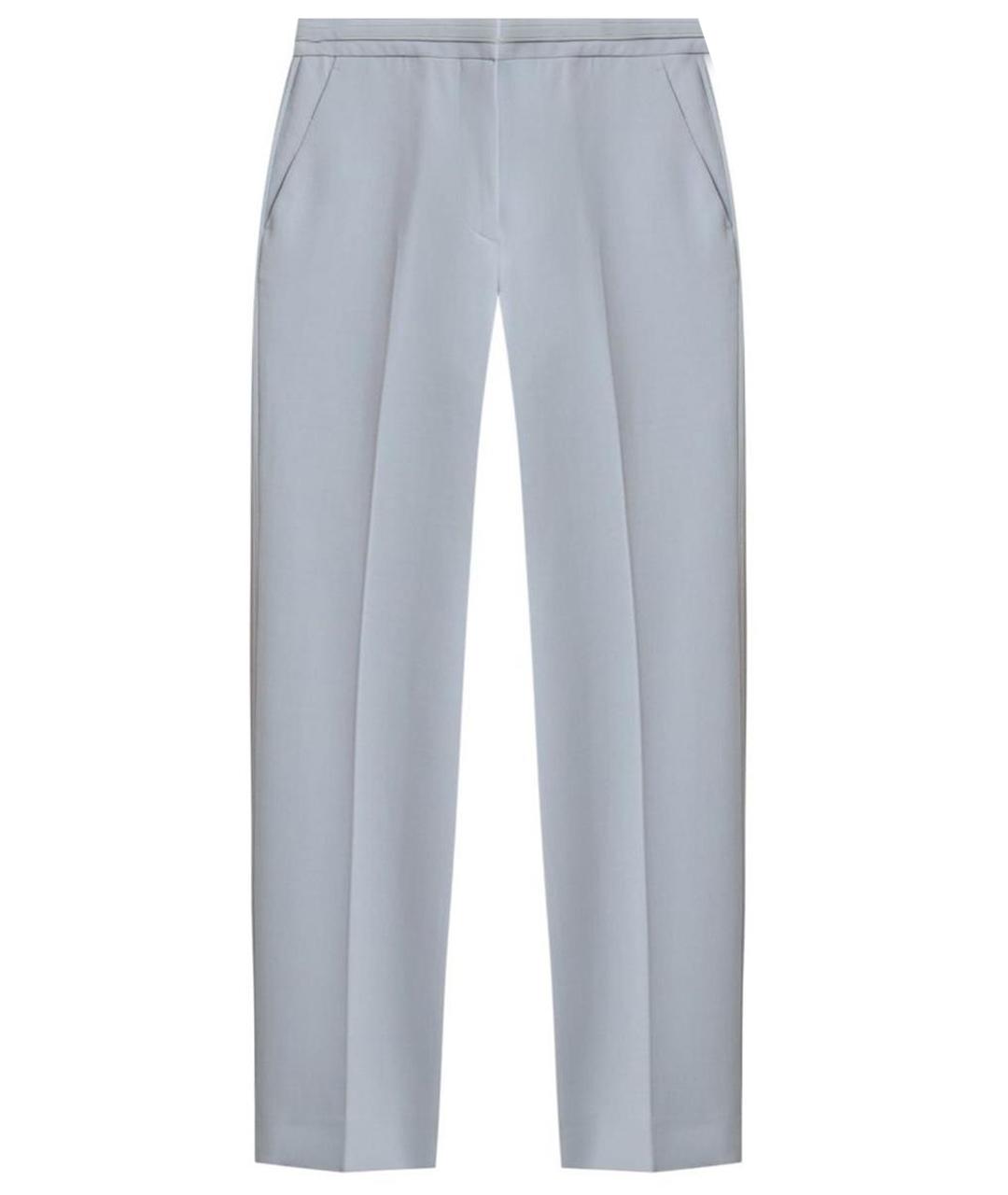 GUCCI Голубые прямые брюки, фото 1