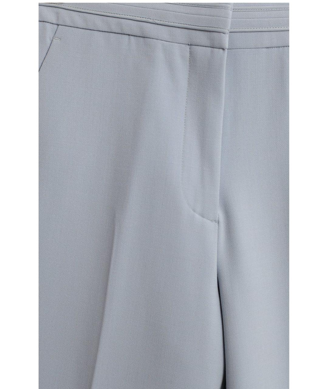 GUCCI Голубые прямые брюки, фото 5