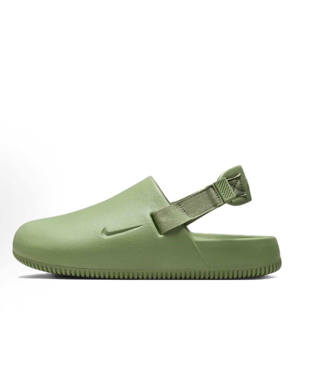 NIKE Зеленые шлепанцы, фото 9