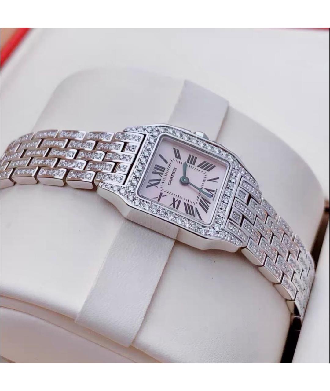 CARTIER Серебряные металлические часы, фото 3